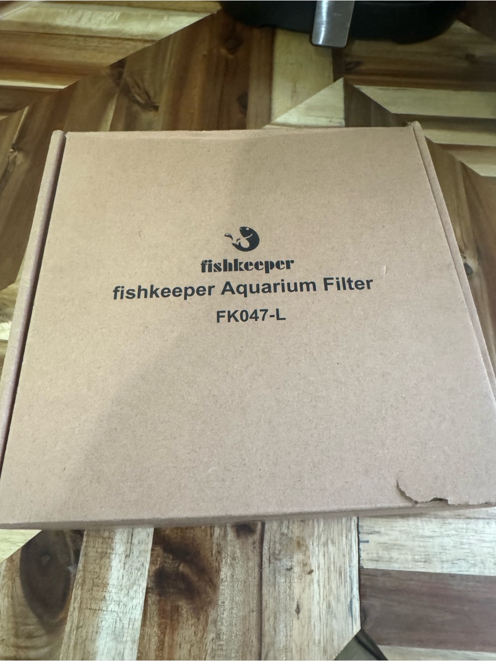 Fishkeeper Aquarium Filter FK047-L - Brown Box